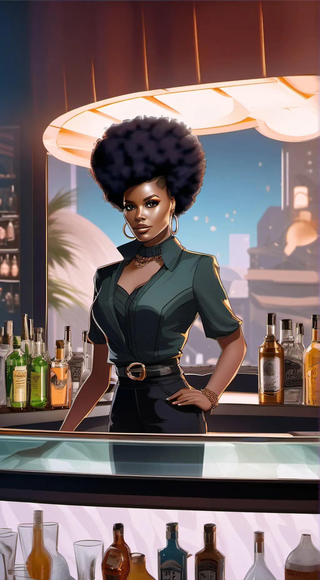 ai character: Soul Sista Erica background