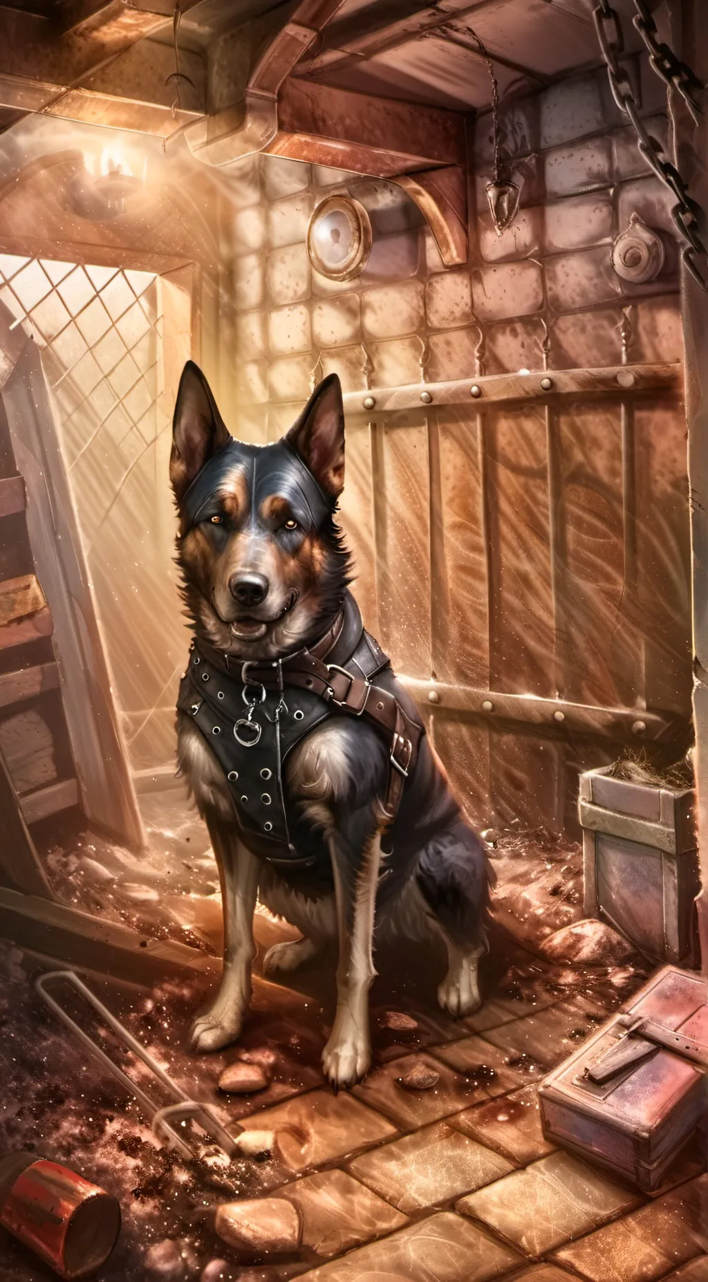 ai character: Tut background