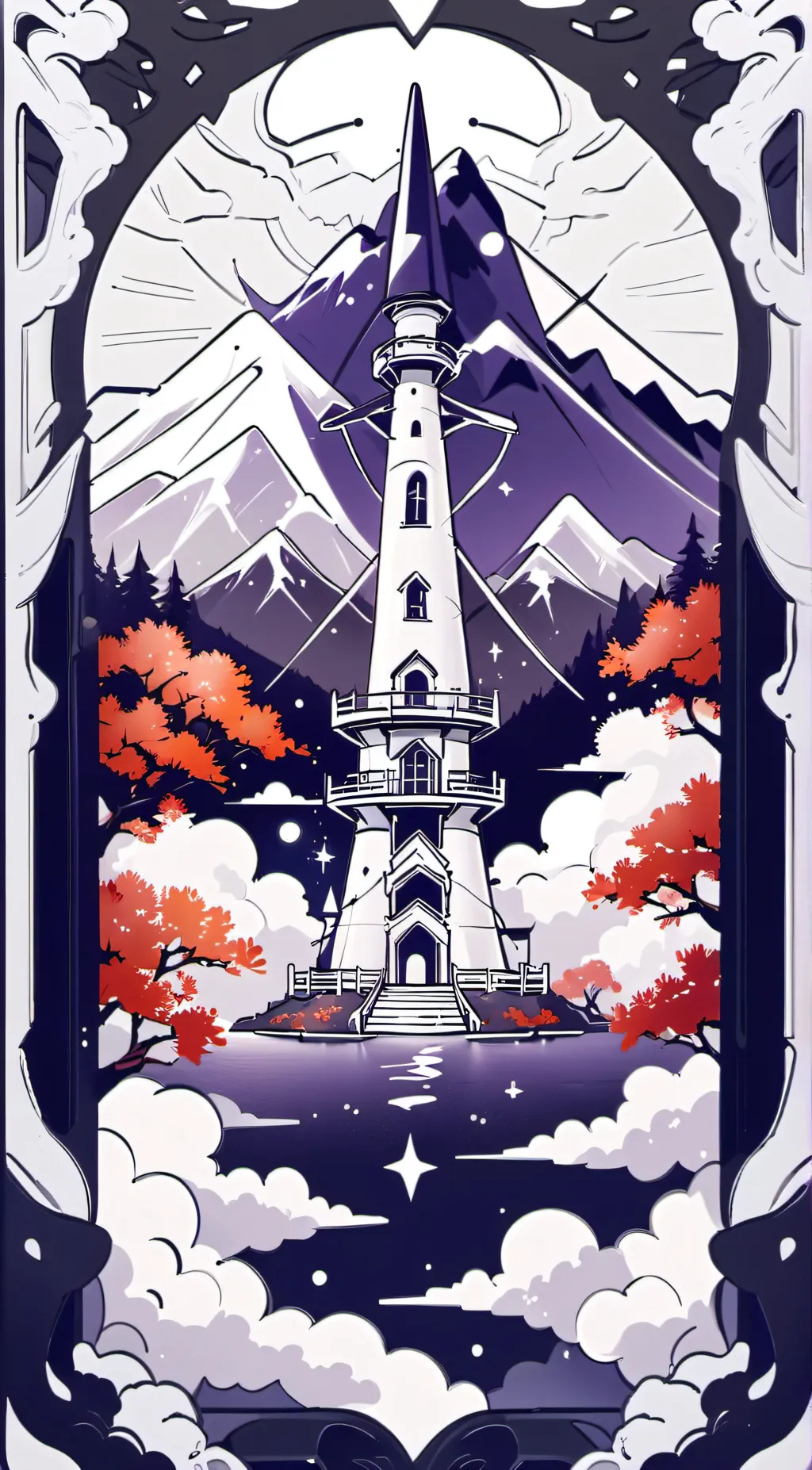 ai character: HH heaven background