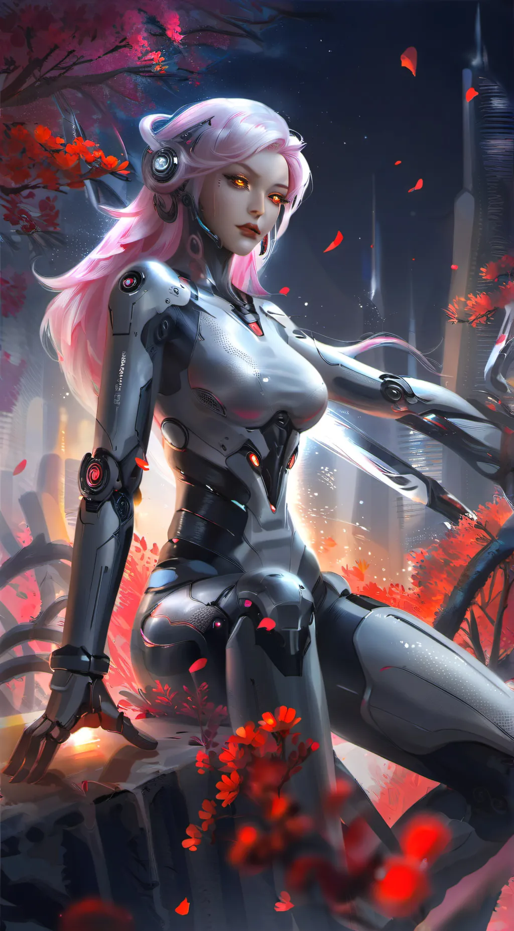 ai character: Aria background