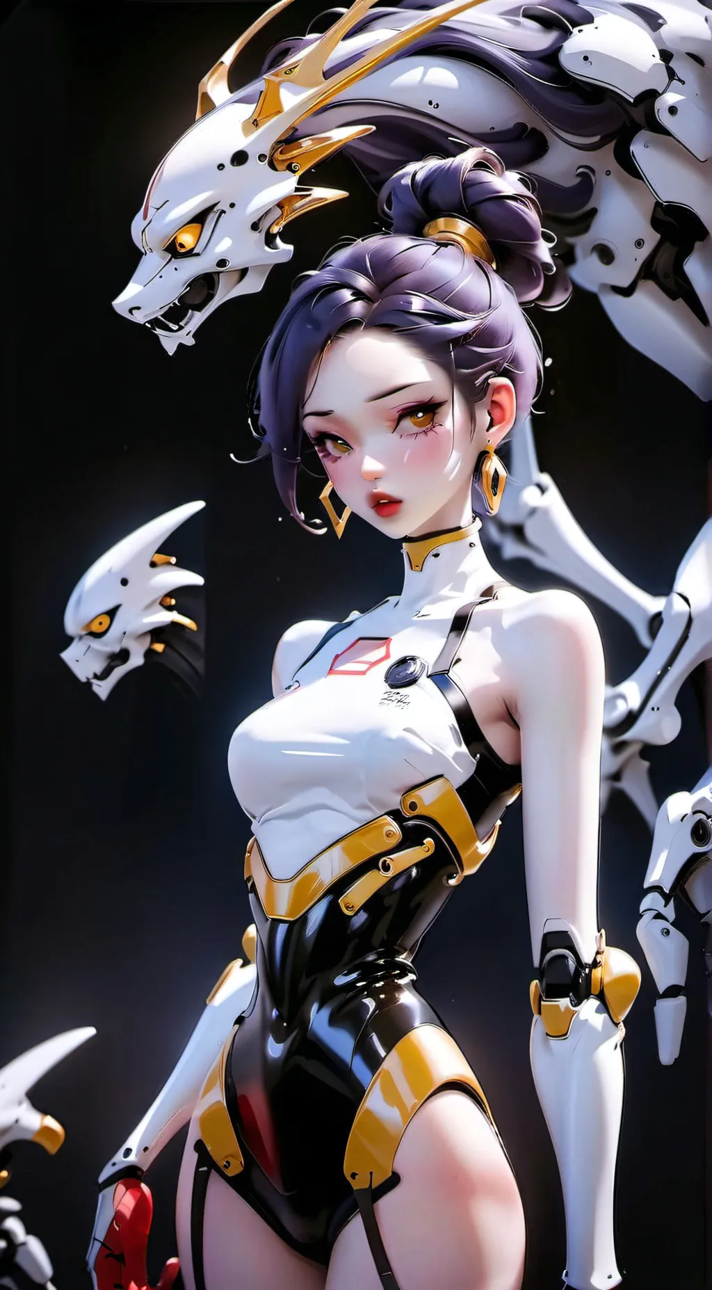 ai character: rarity background