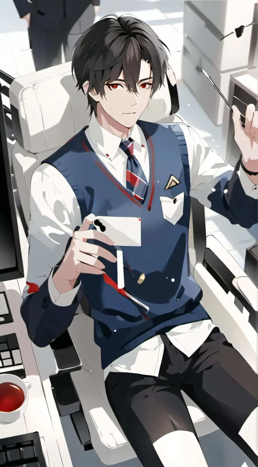 ai character: Johan background