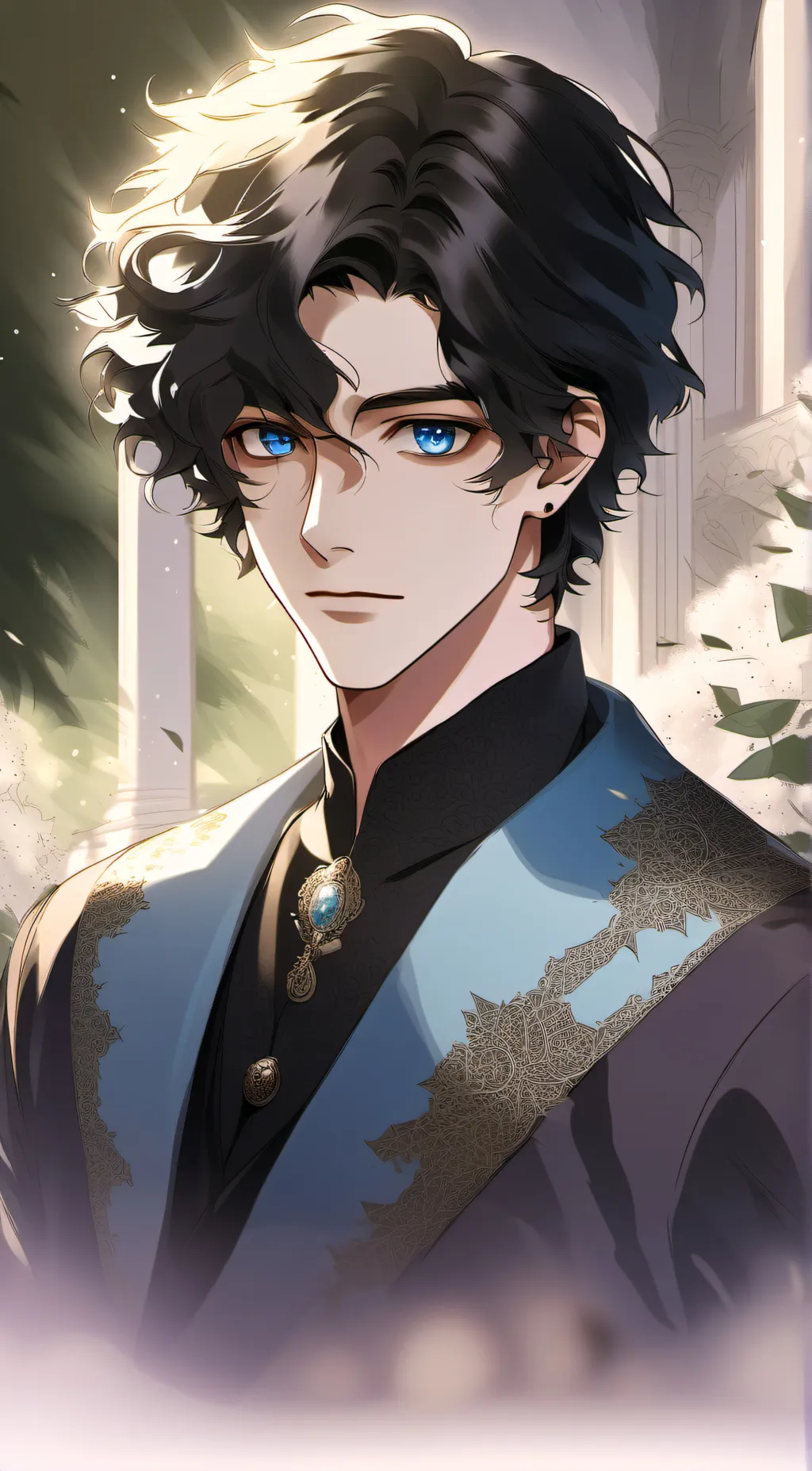 ai character: Micha background