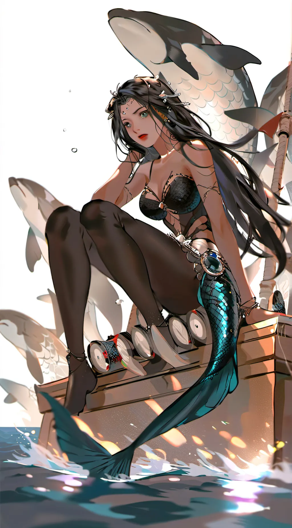 ai character: Dahlia background