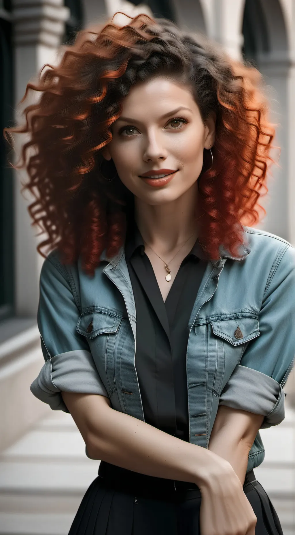 ai character: meleni kb background