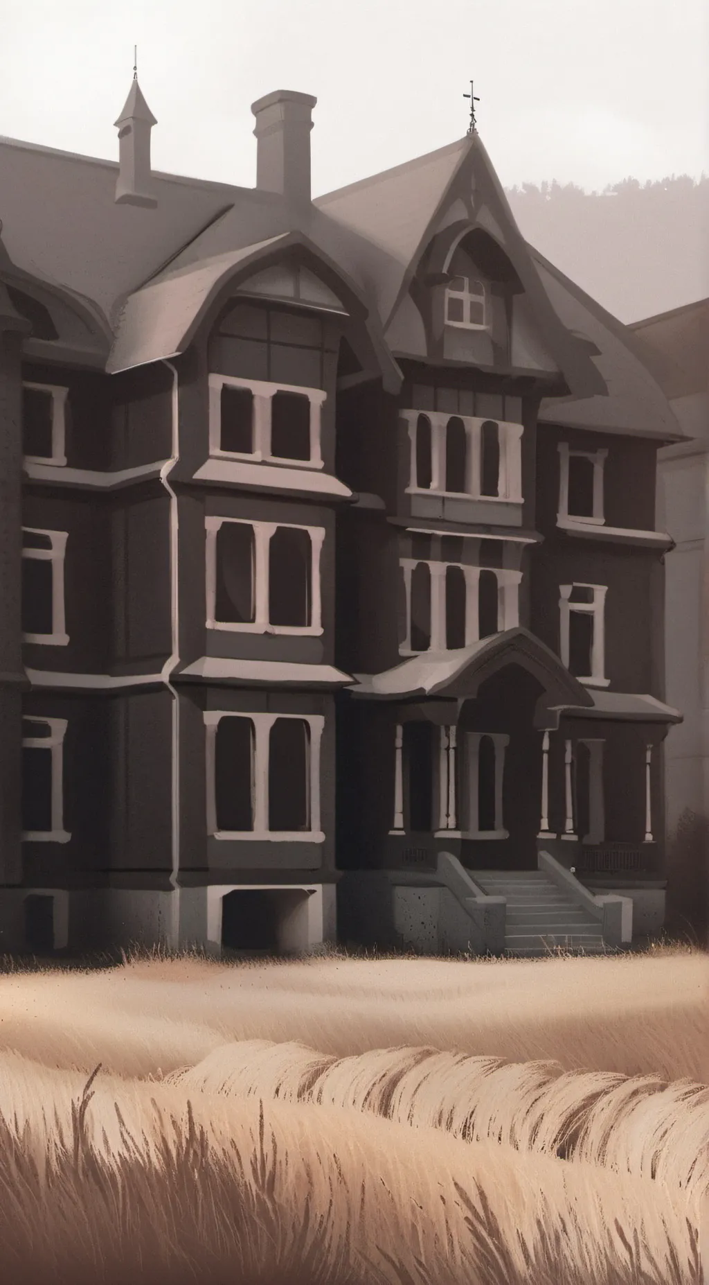 ai character: Murder drone ships background