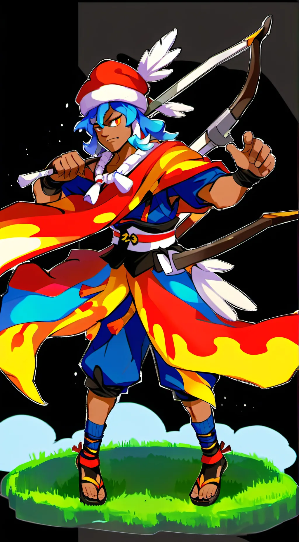 ai character: bo background