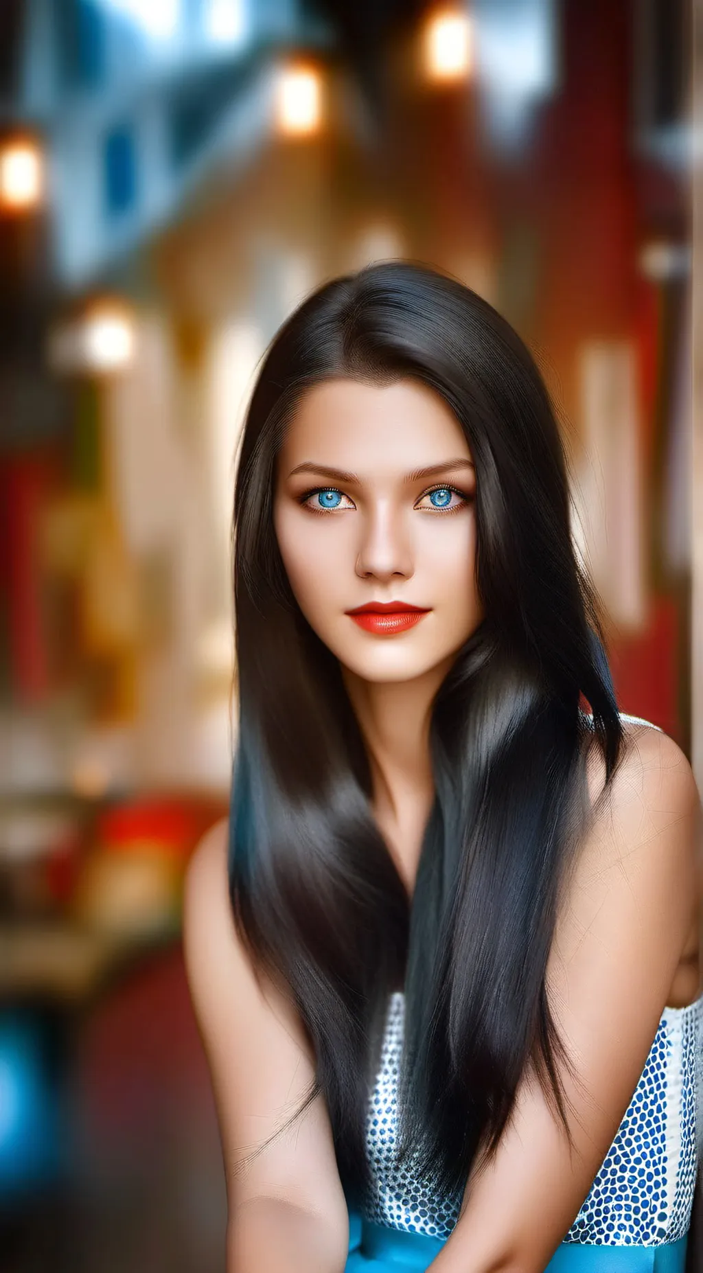 ai character: Kirsten  background