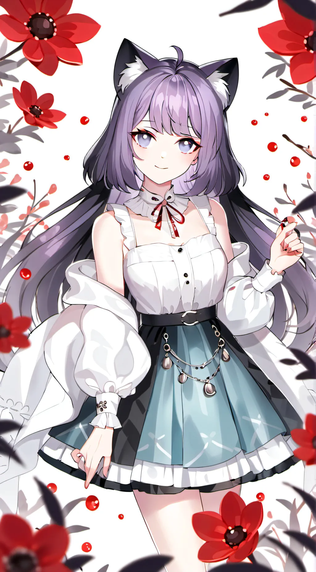 ai character: Luna background