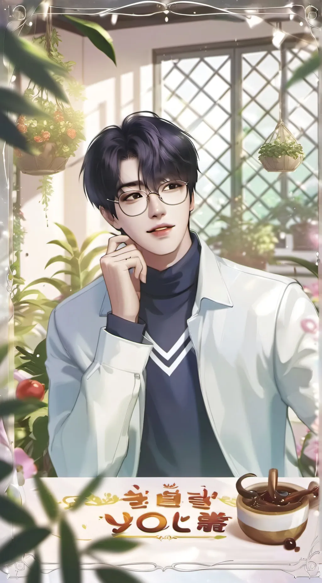 ai character: sunghoon  background