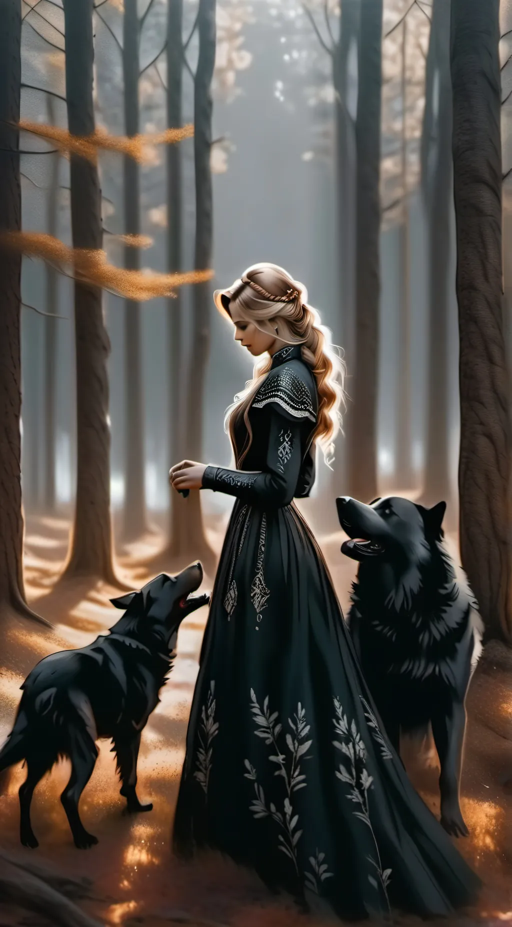 ai character: Maya  background