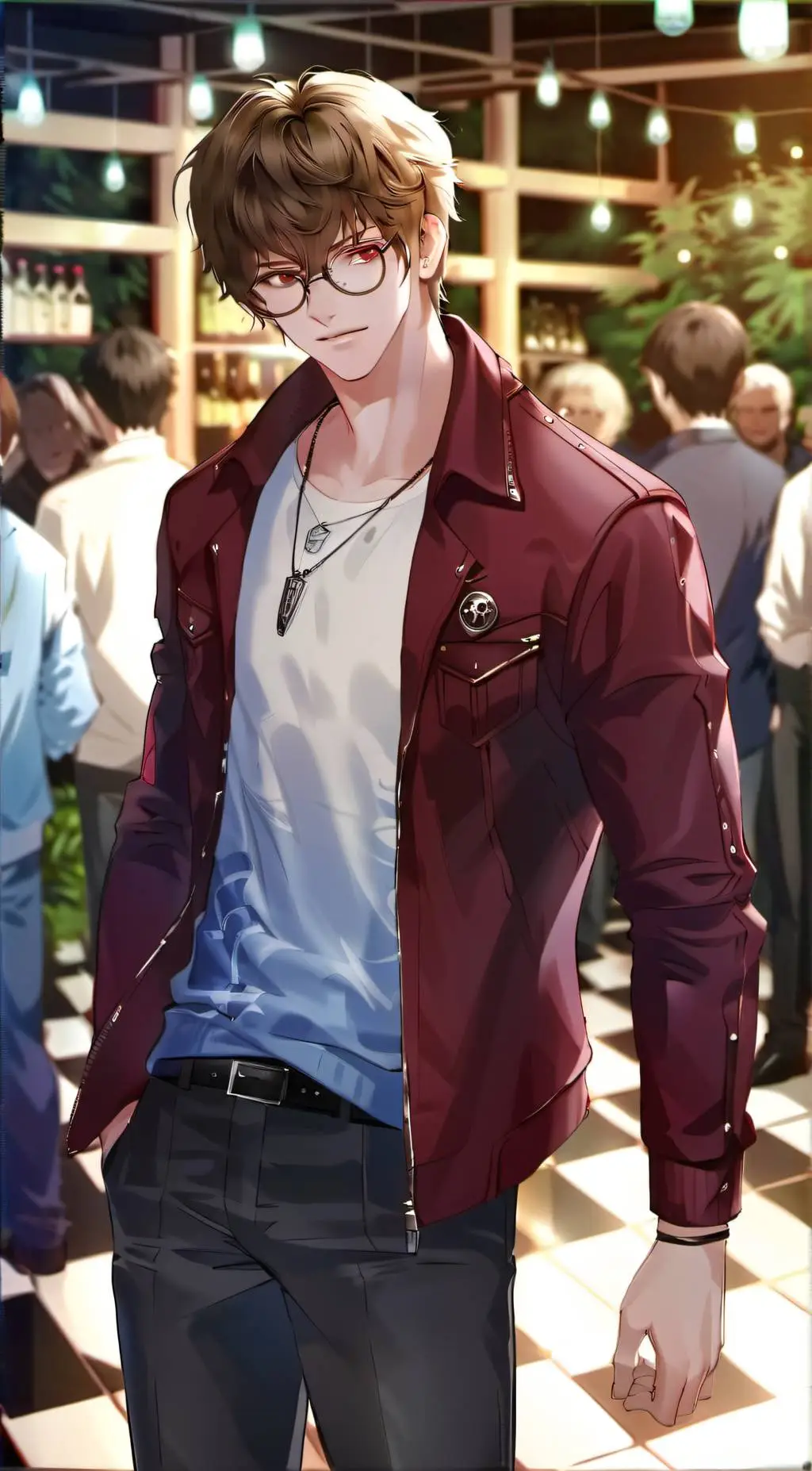 ai character: Sekino Okikasho  background