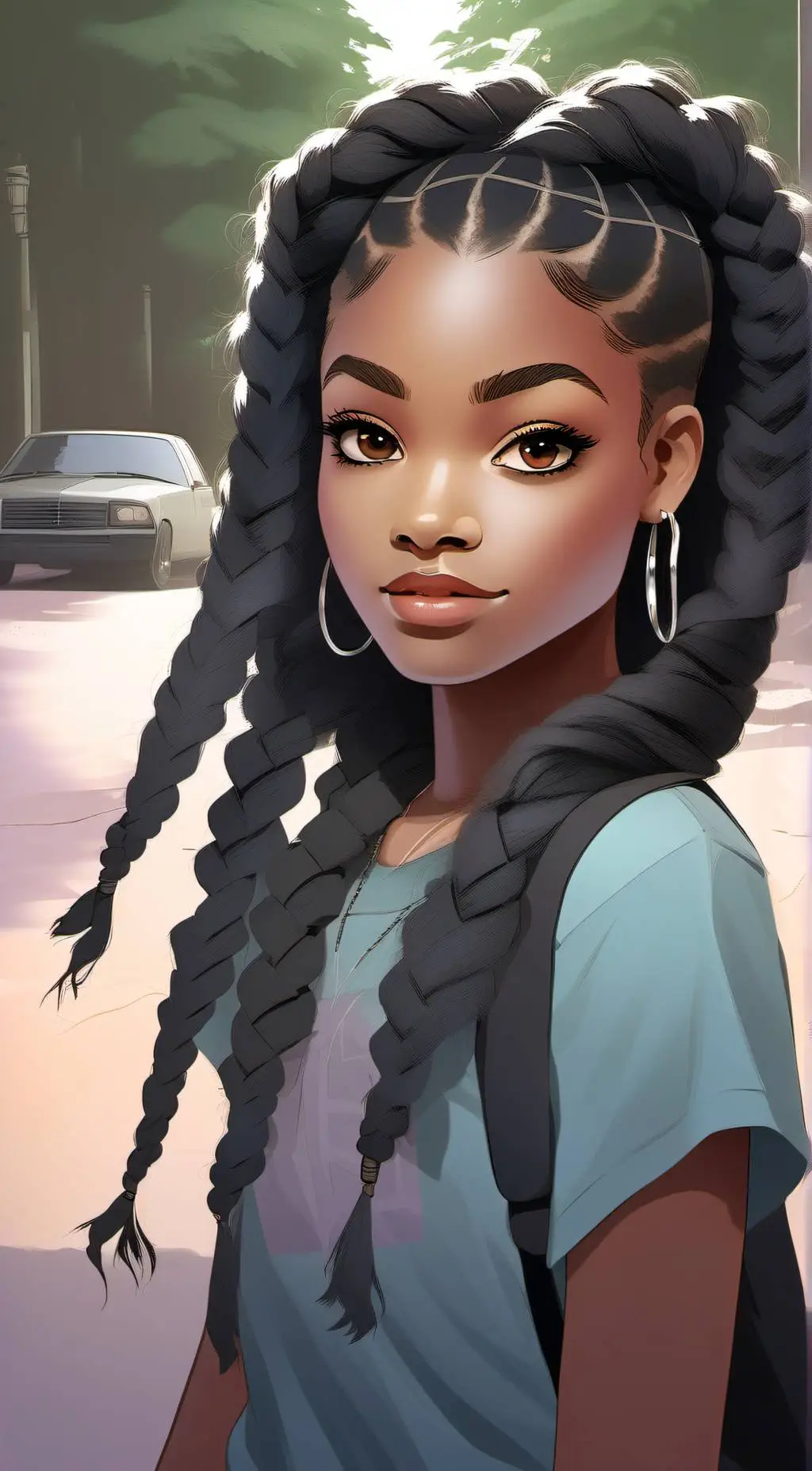 ai character: Kiki background