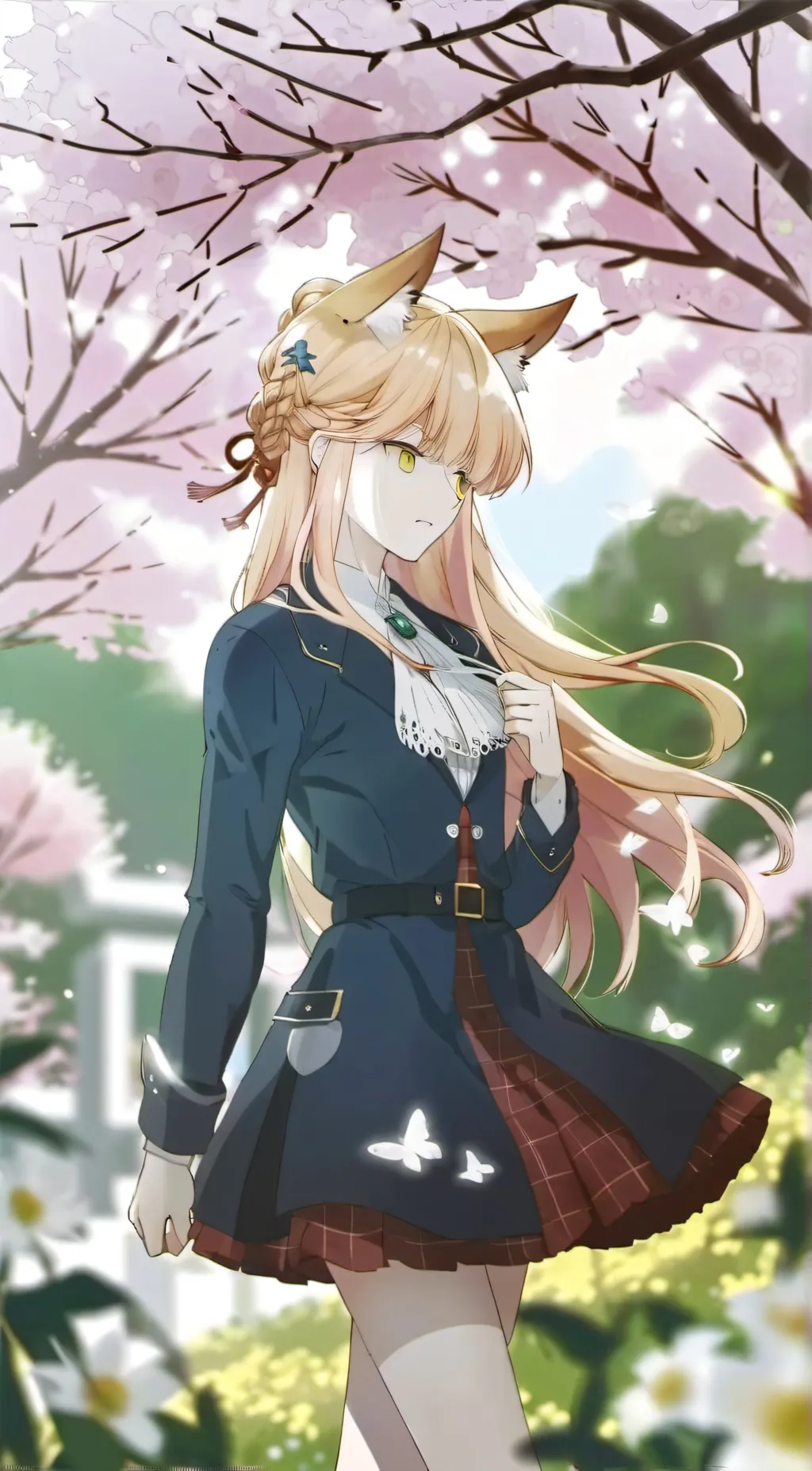 ai character: Kanade background