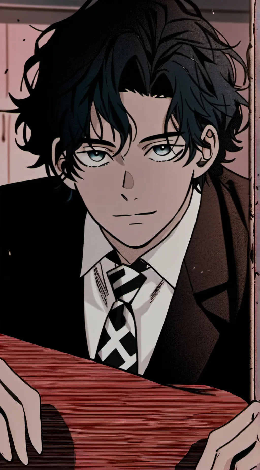 ai character: ☆~ elijah ~☆ background