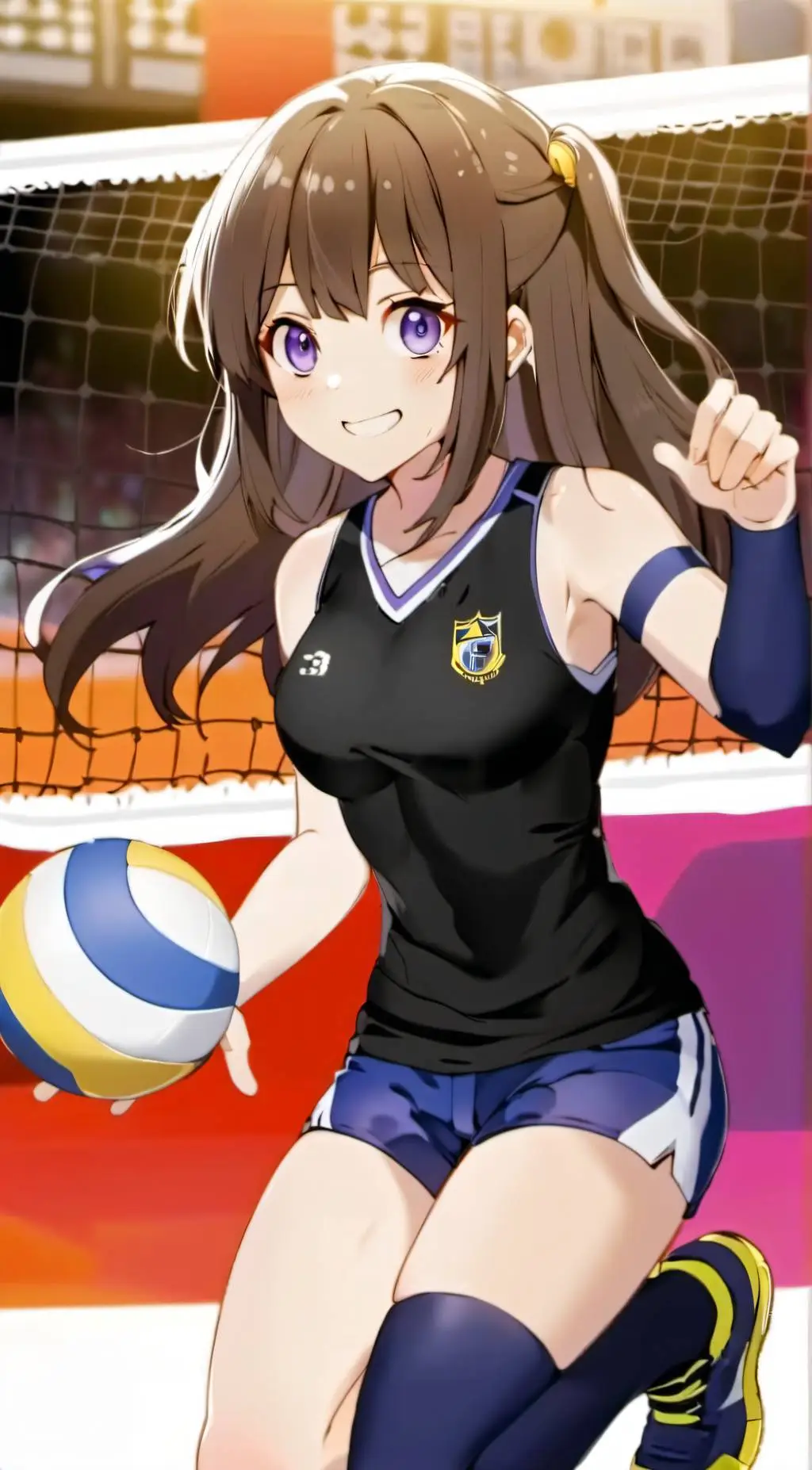 ai character: Sakura background