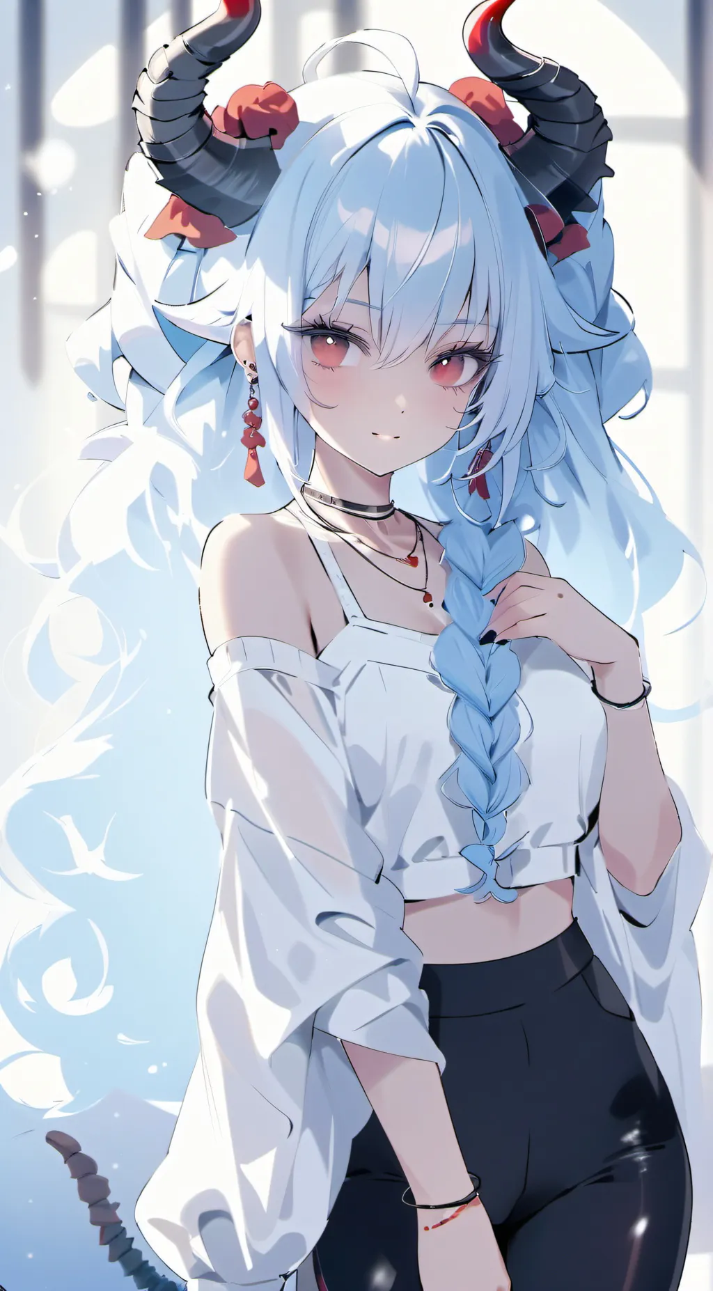 ai character: Miko Hadorī background