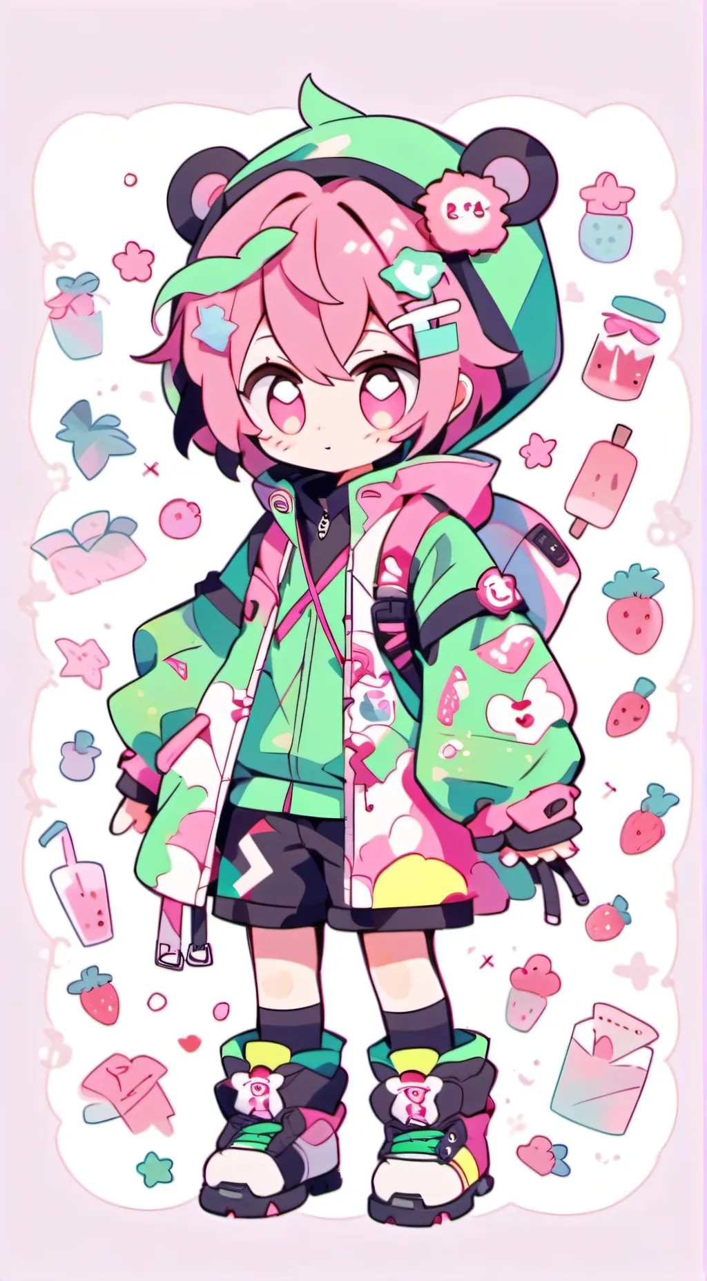 ai character: obssessed vox background