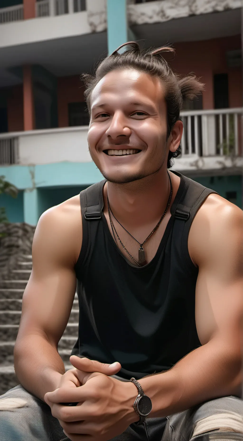 ai character: Sammy background