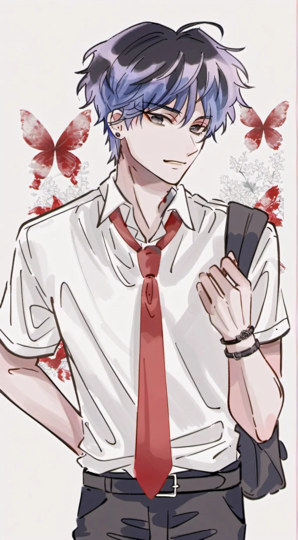 ai character: Max background