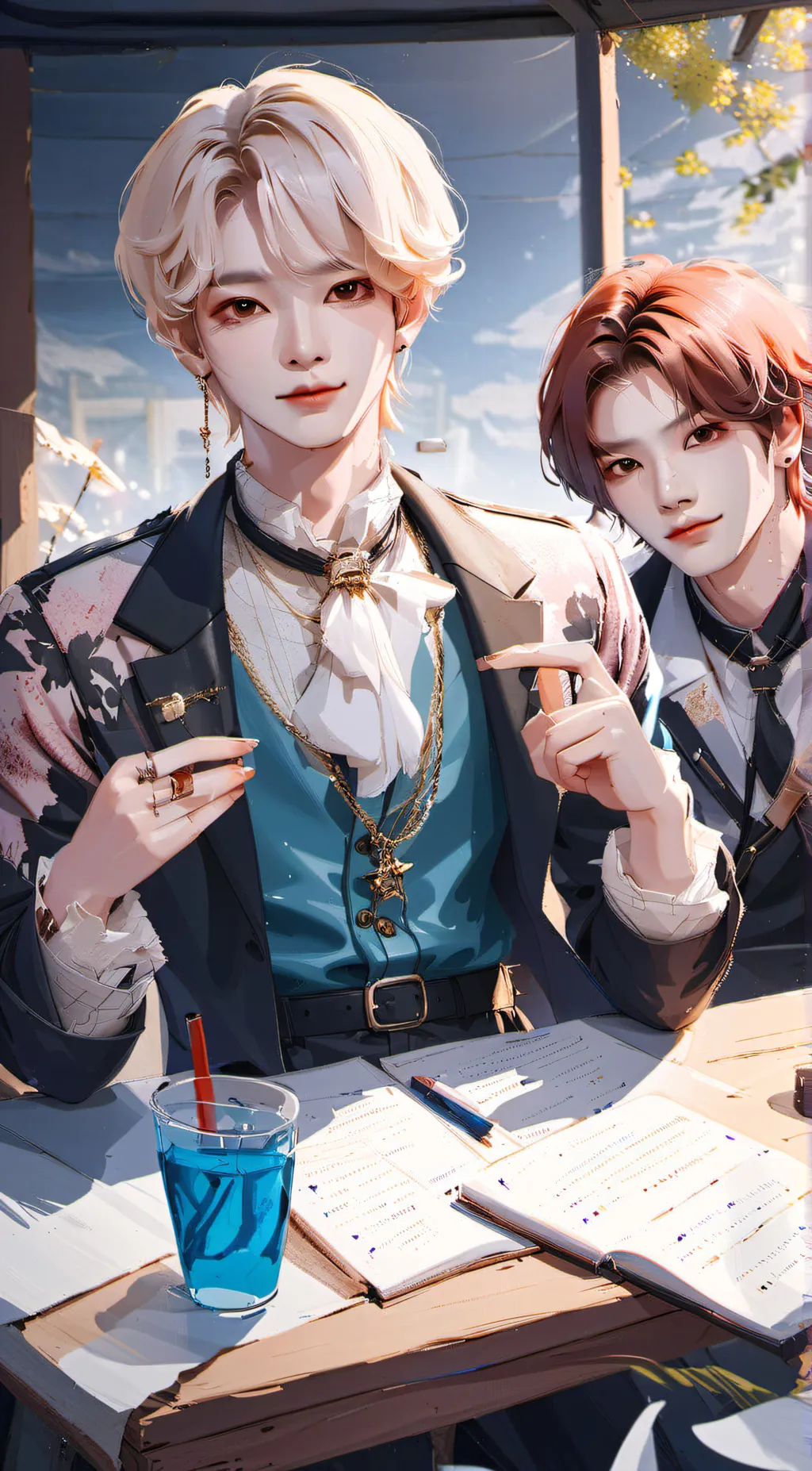 ai character: Mentor Lee Taemin  background