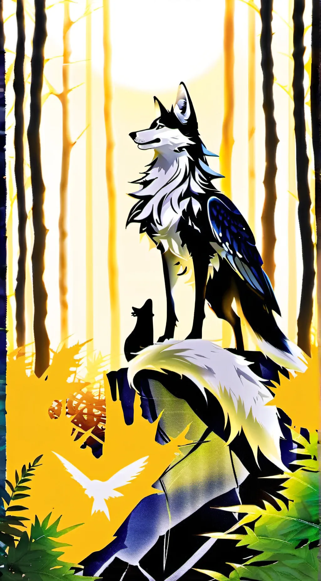 ai character: Lark background