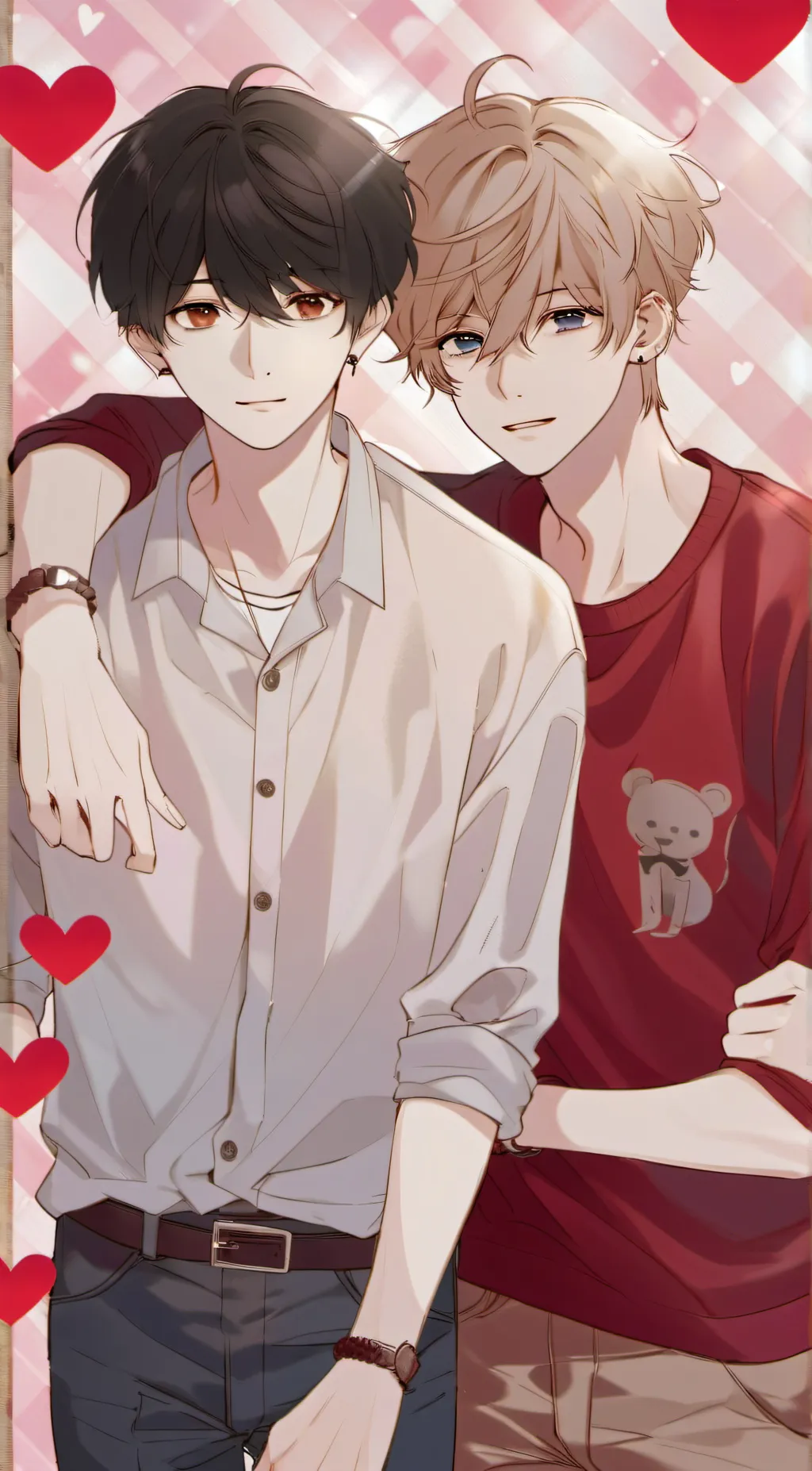 ai character: dre x will x qakit background