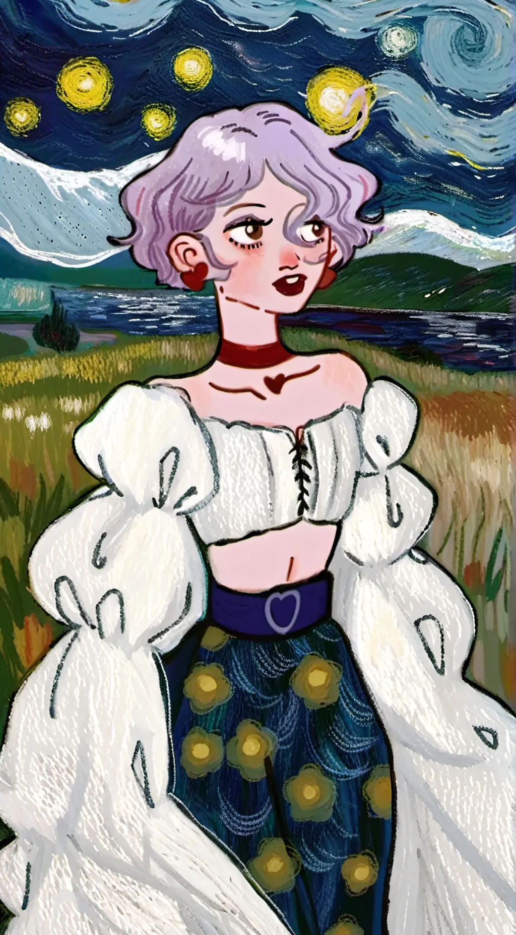 ai character: khloe background