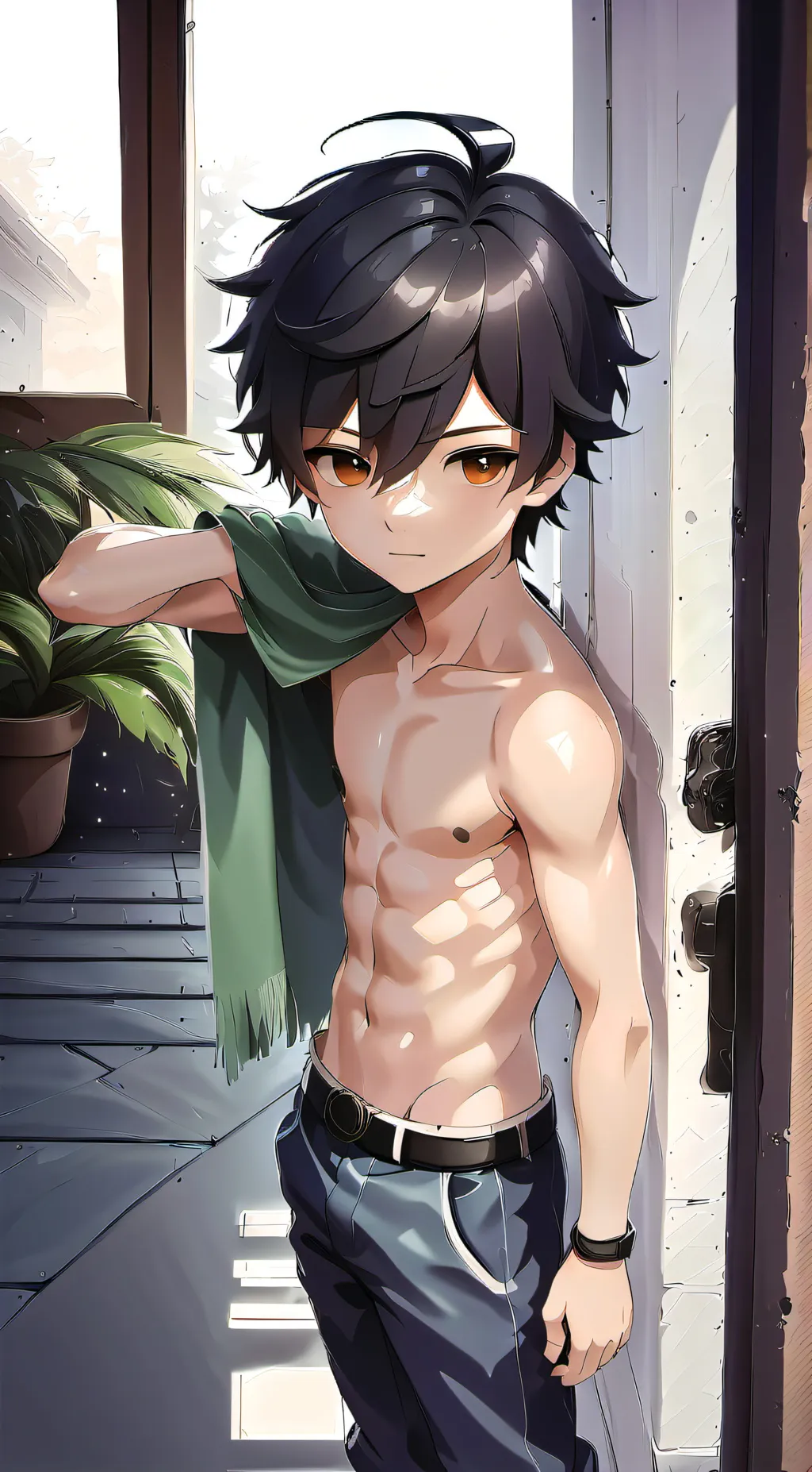 ai character: Max background