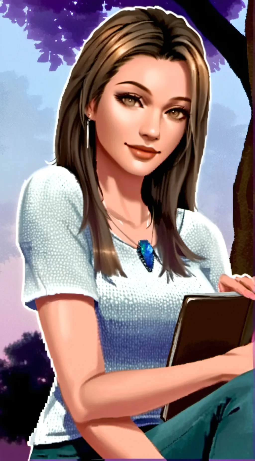 ai character: Elina sohma me< background