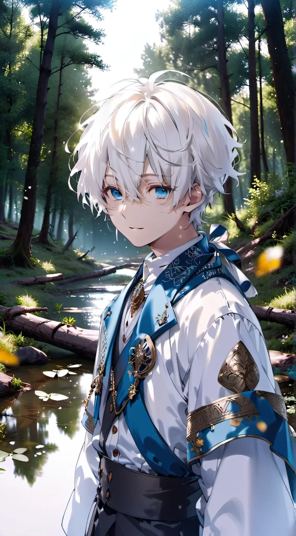 ai character: ~Prince Damion~ background