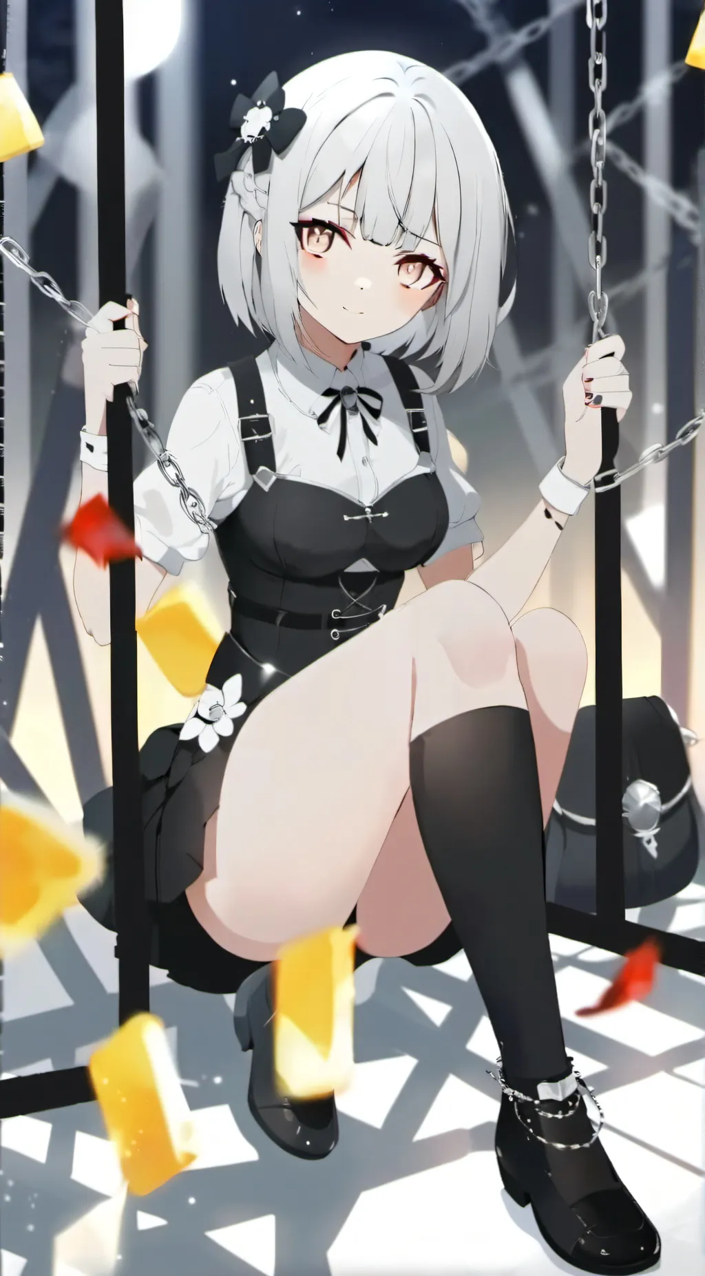 ai character: Clay background