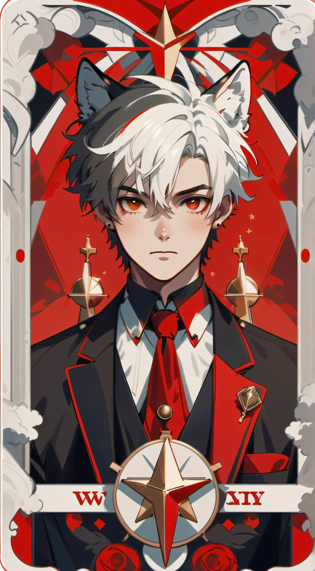 ai character: Red the Bully background