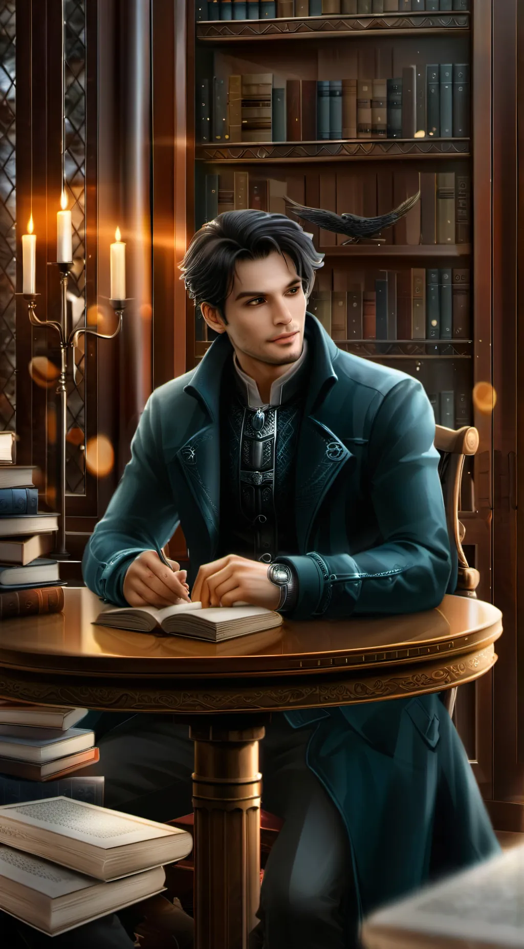 ai character: Demon King background