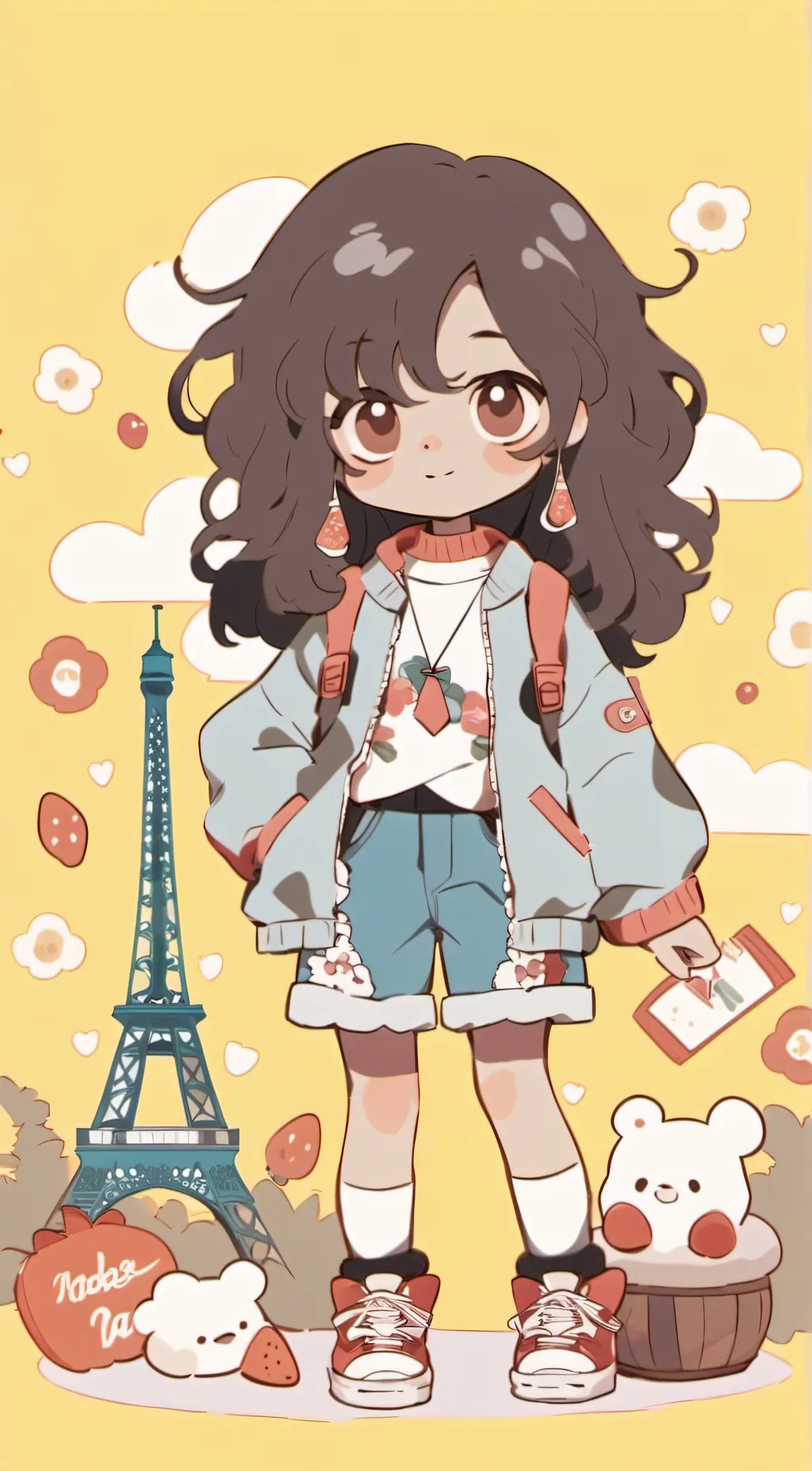 ai character: Katie background