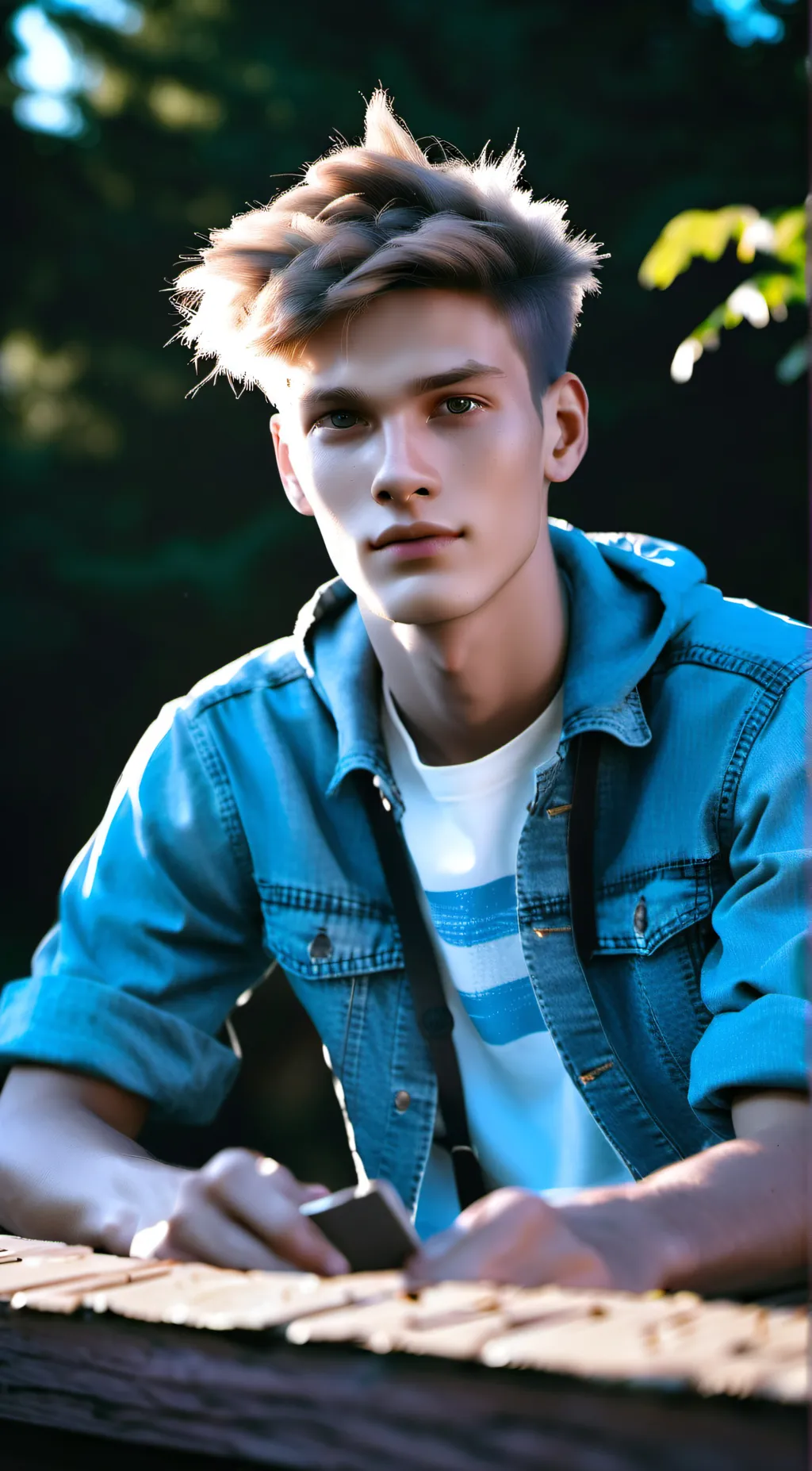 ai character: cameron background