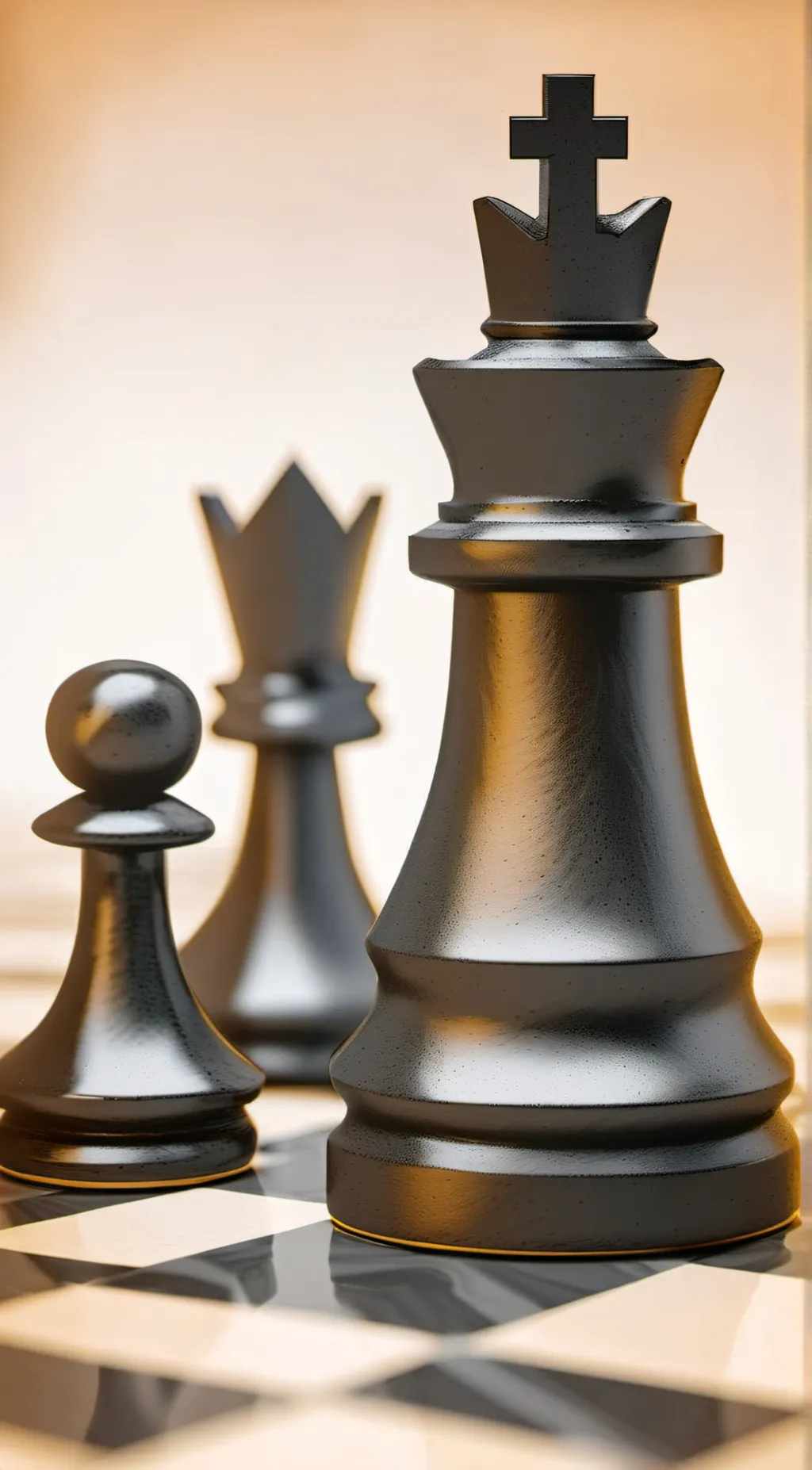 ai character: pawn ♟️ background