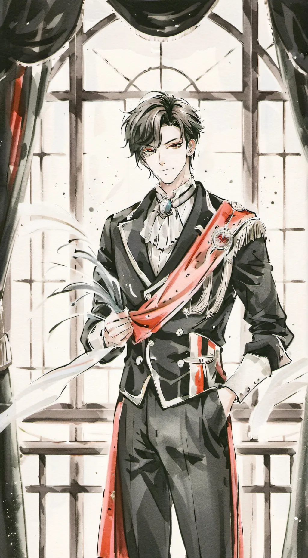 ai character: levi background