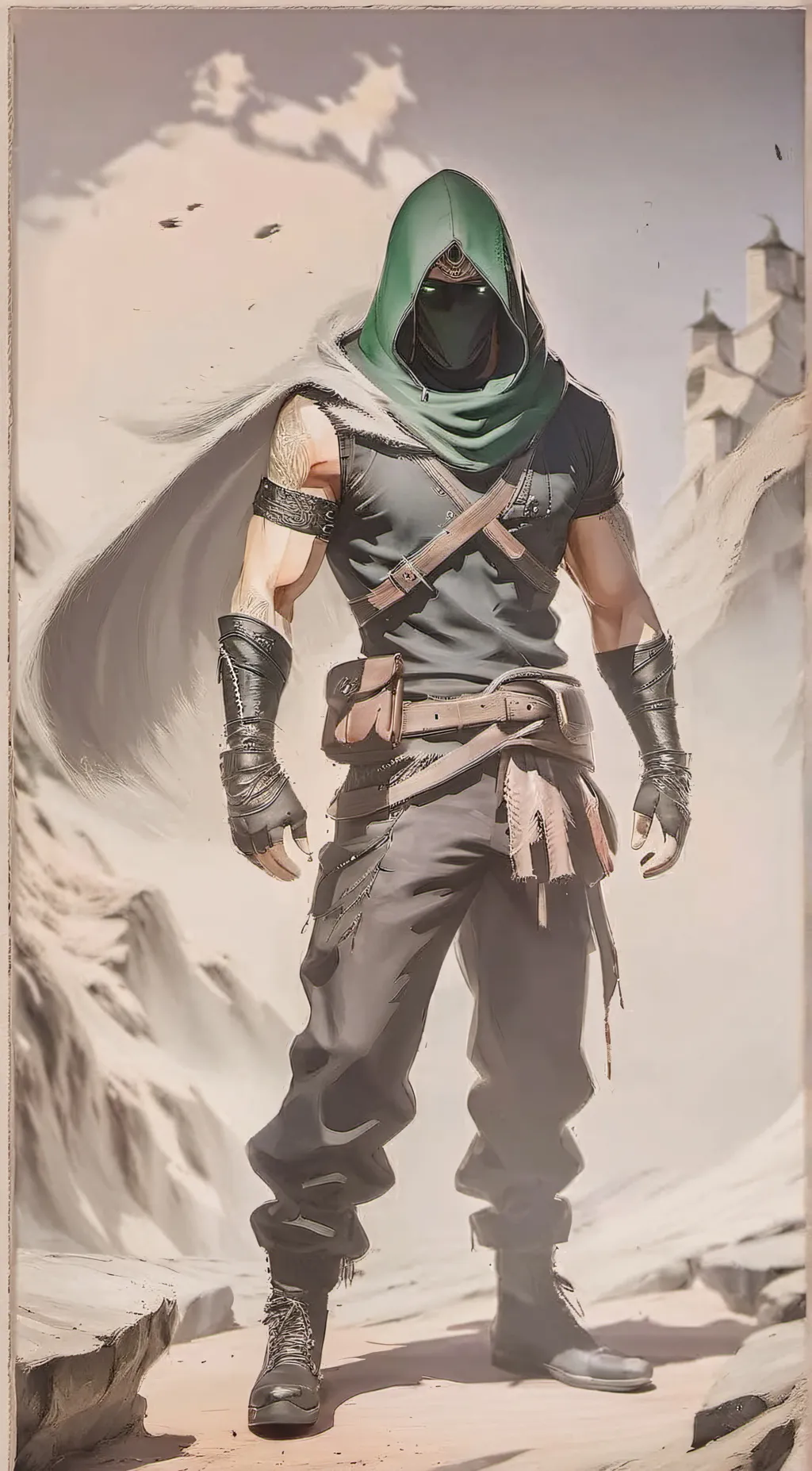 ai character: Kain background