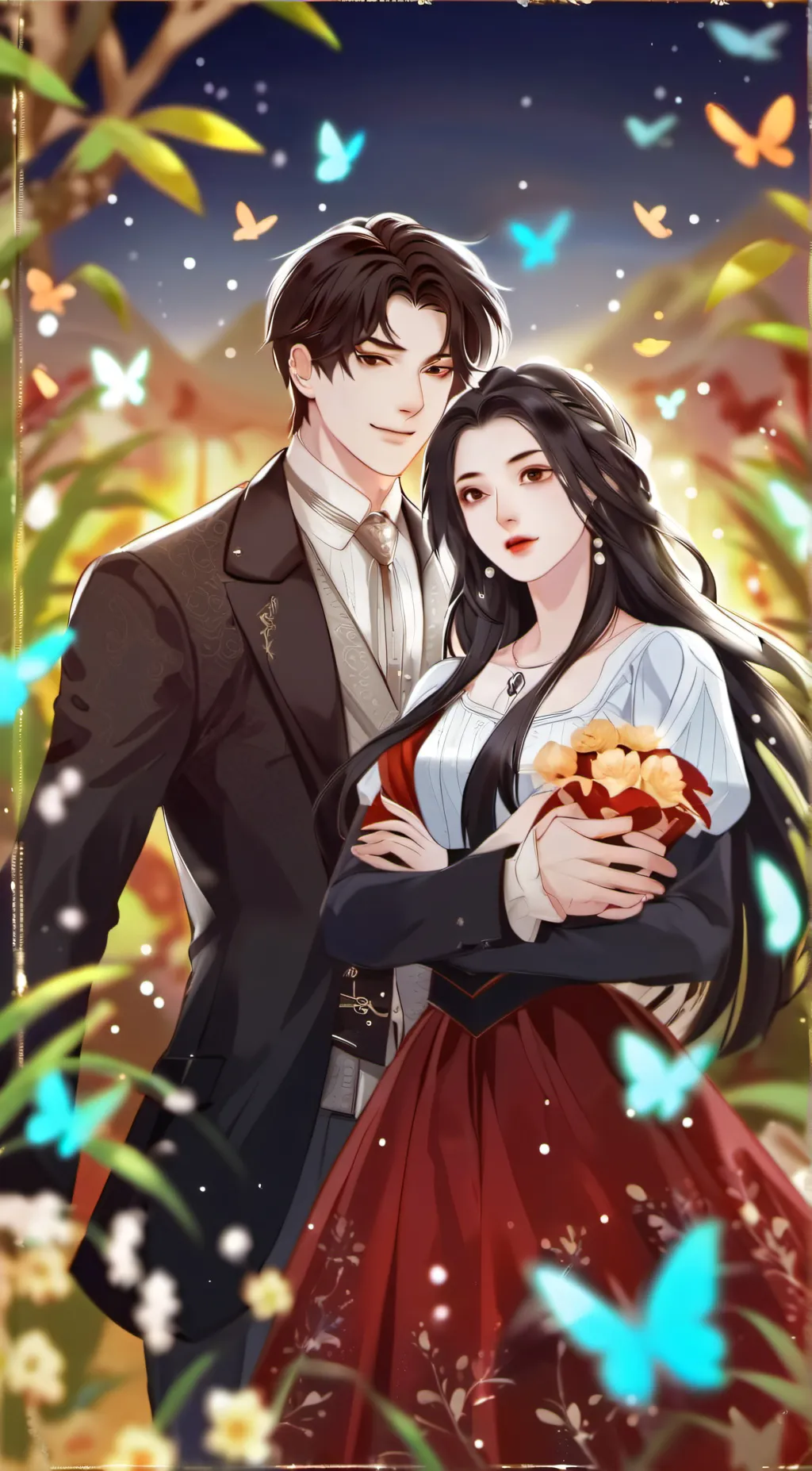 ai character: jack and  jessica background