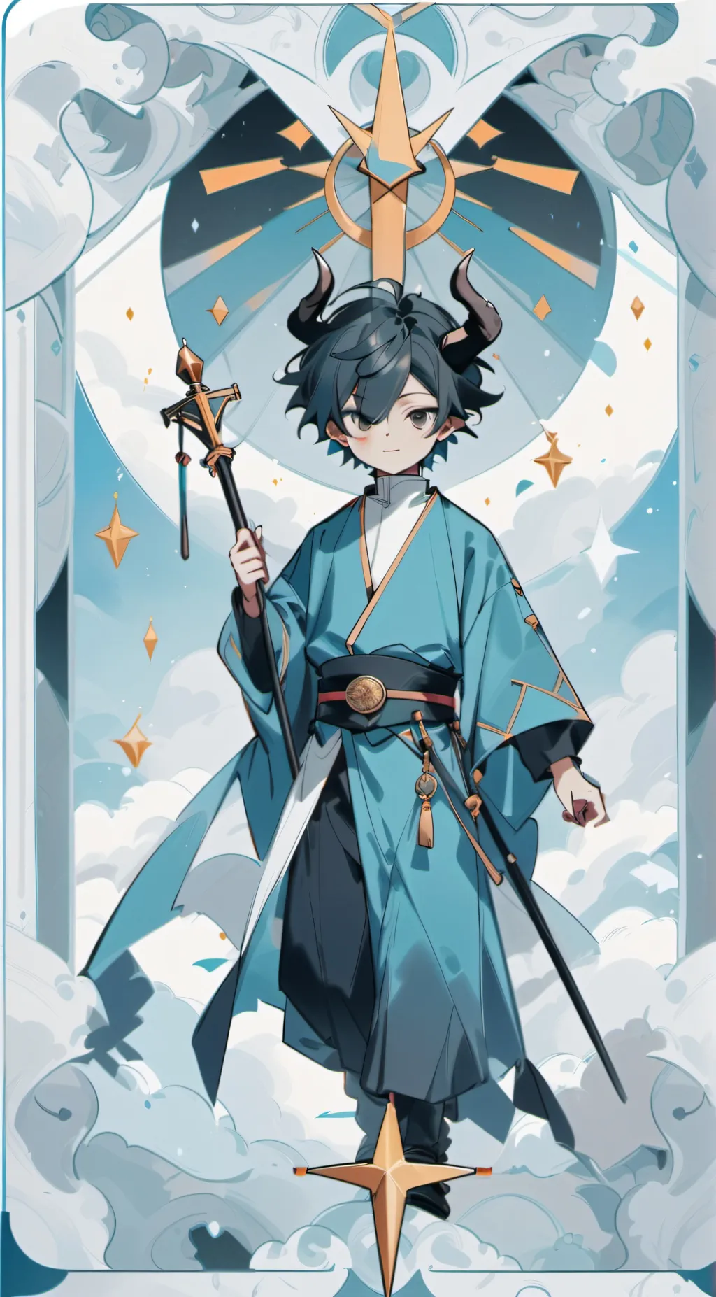 ai character: Gilgalad  background