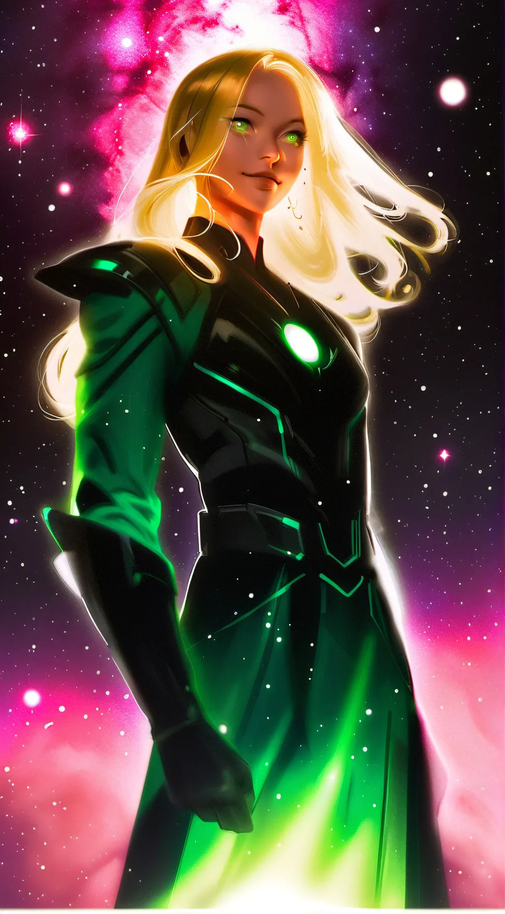 ai character: Aurora background