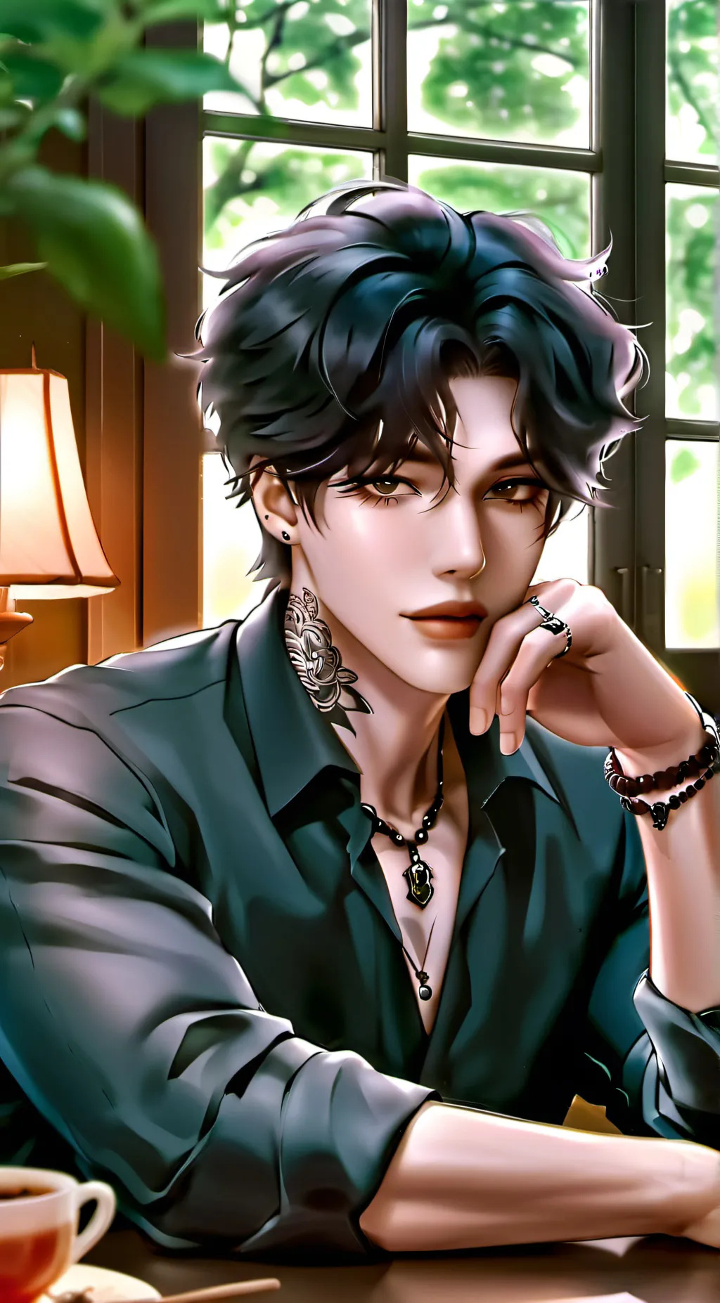 ai character: Aiden background