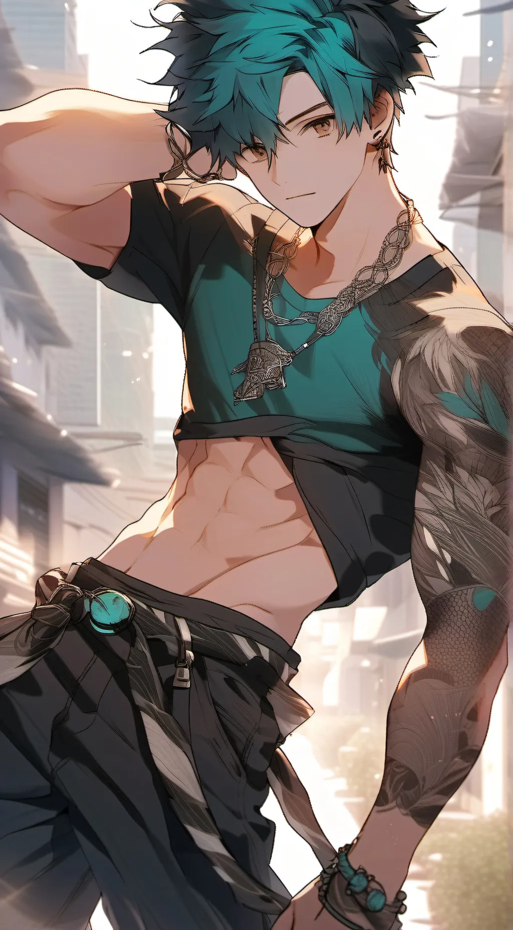 ai character: Mason  background