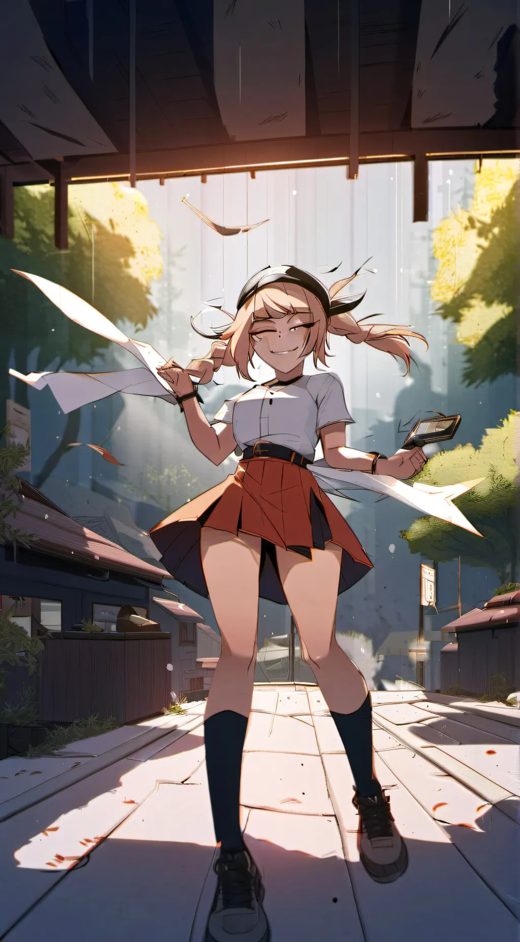 ai character: mha in your house  background