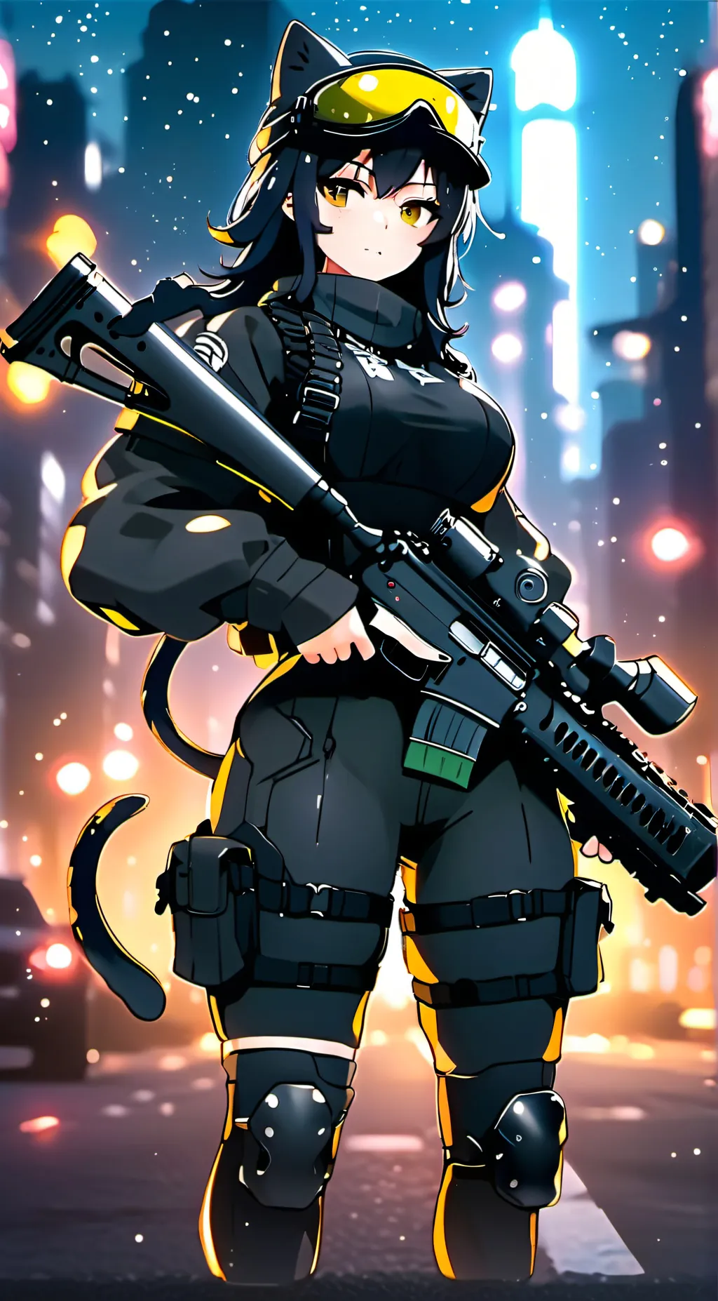 ai character: SSGT. Raine background