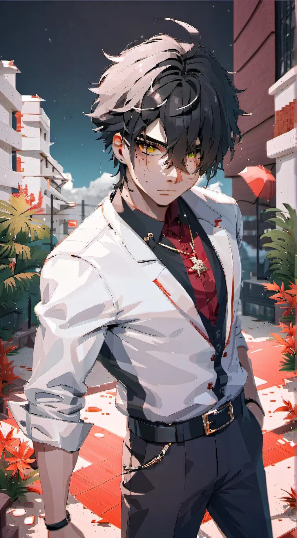 ai character: Jett and Claire background