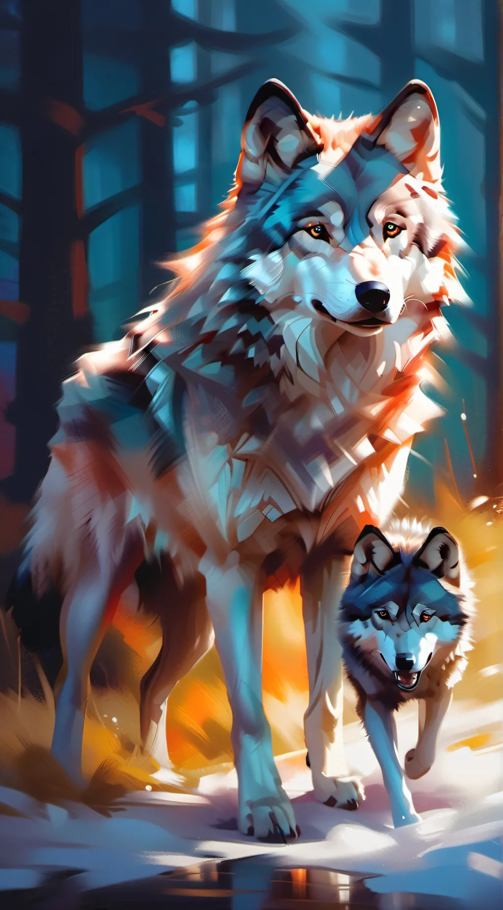 ai character: Labrador Sheriff 2 background