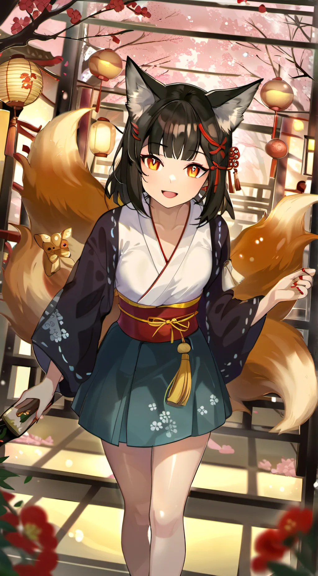 ai character: Maho background