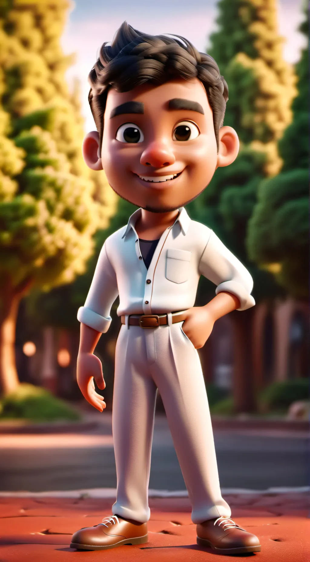 ai character: Jayden  background